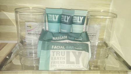 Close-up of Truly Earth Friendly Spa Collection Set