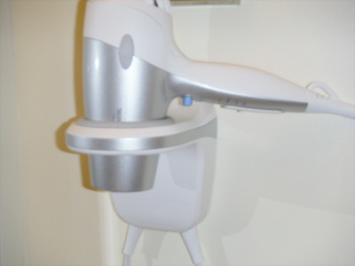 Close-up of hair dryer